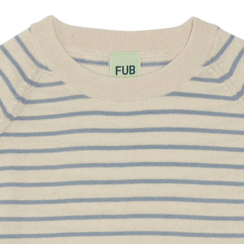 FUB - Sweatshirt, ecru/blue