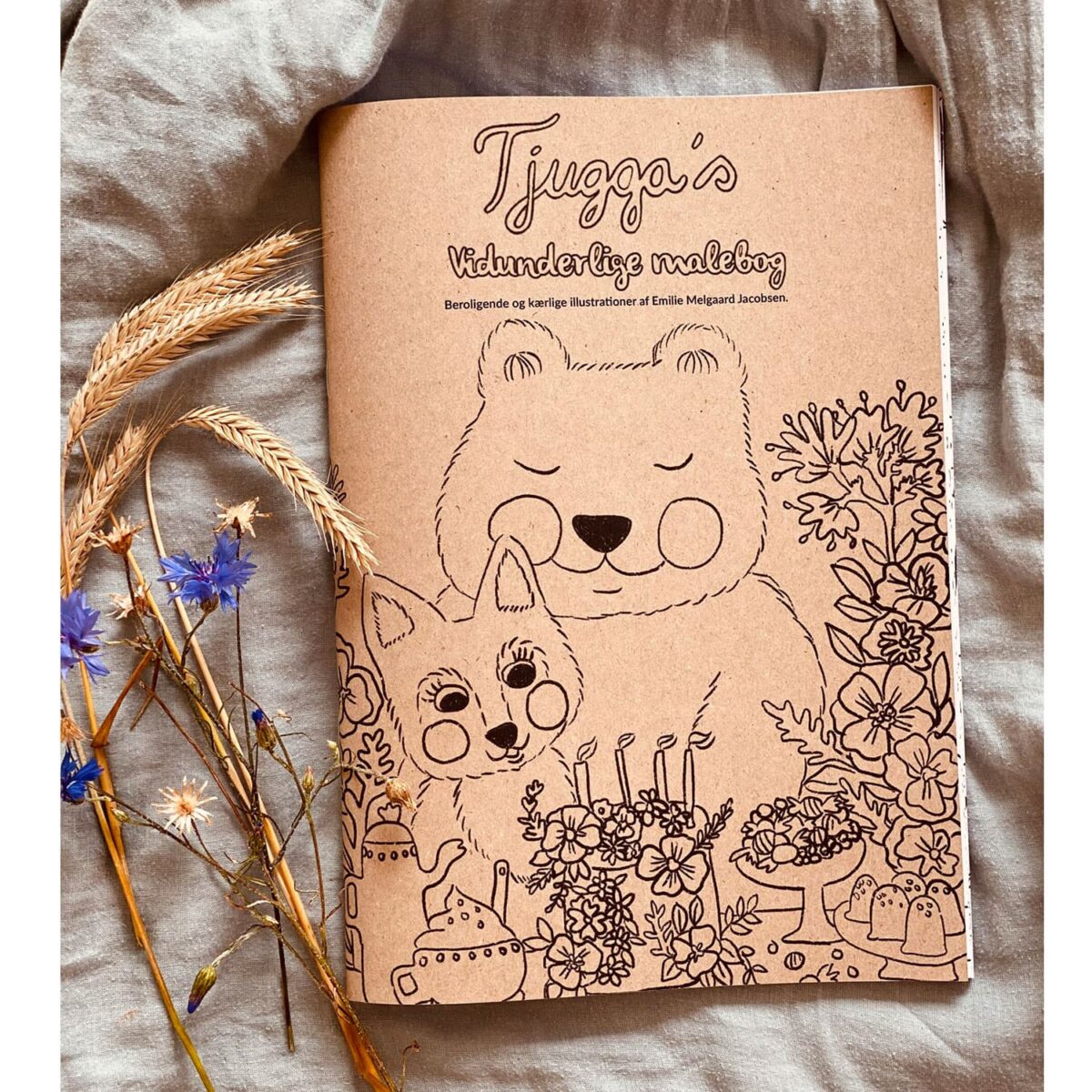 Tjuggas vidunderlige malebog min