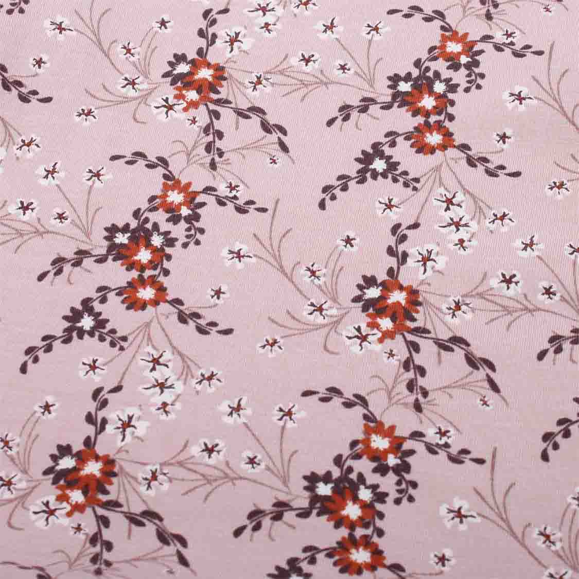 Müsli - Bukser Geranium print, rosa