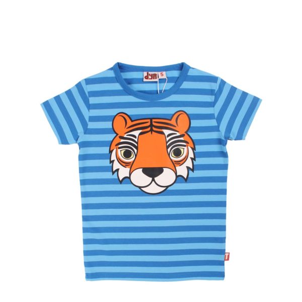 DYR Cph - T-shirt Tiger, blå