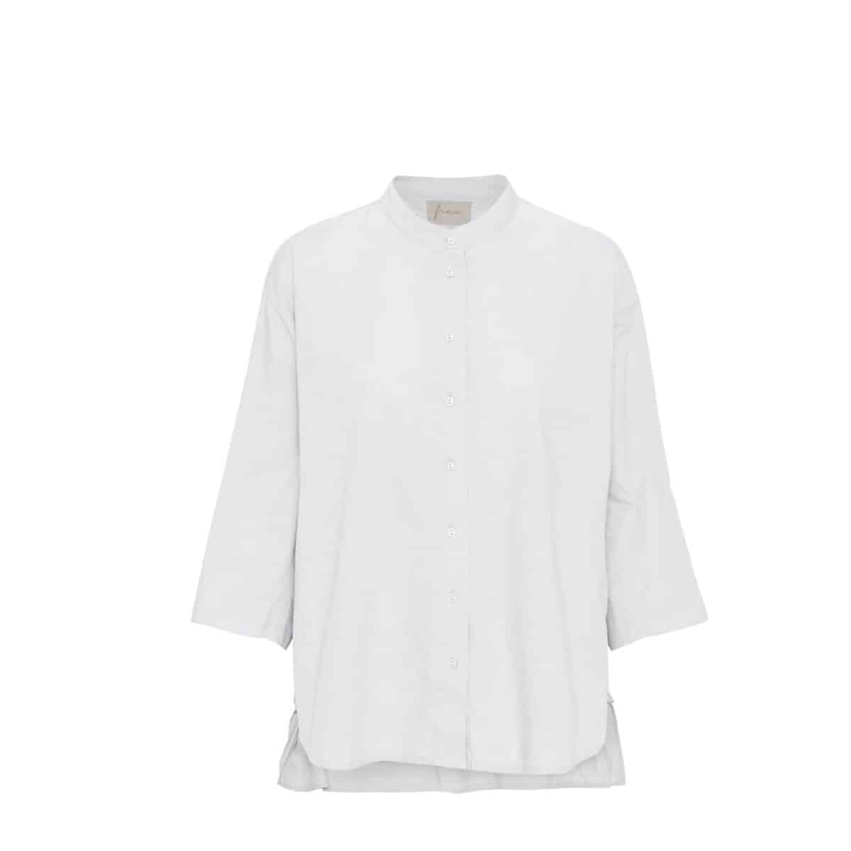 Frau skjorte Seoul 2/4 hvid
