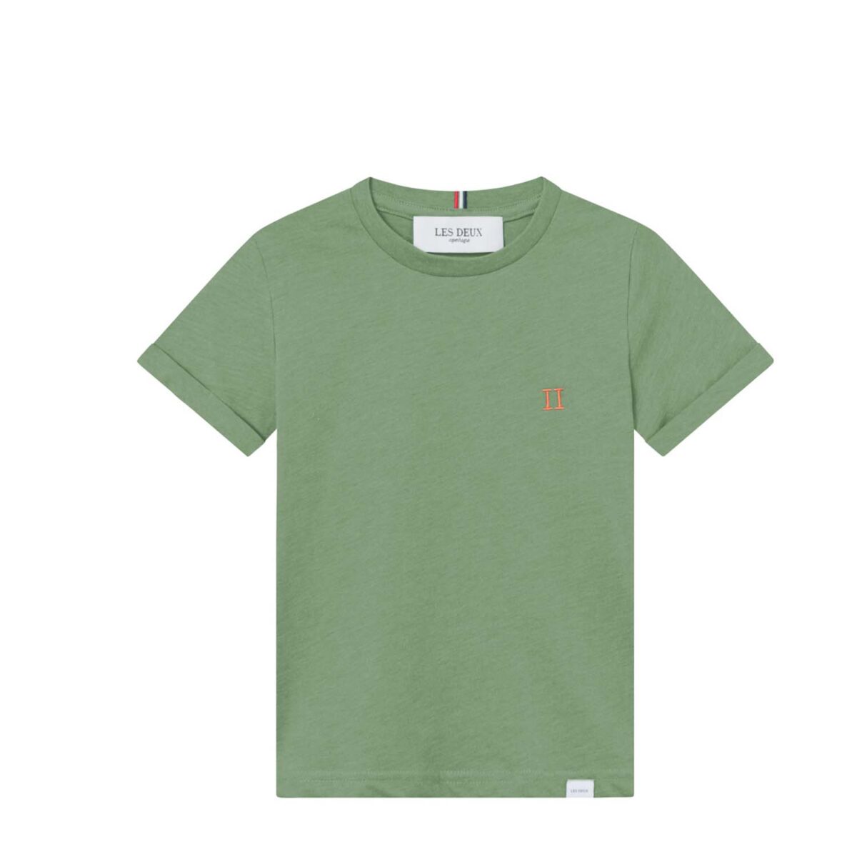Les Deux T-shirt Nørregaard grøn