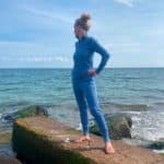 Joha heldragt i merinould blå