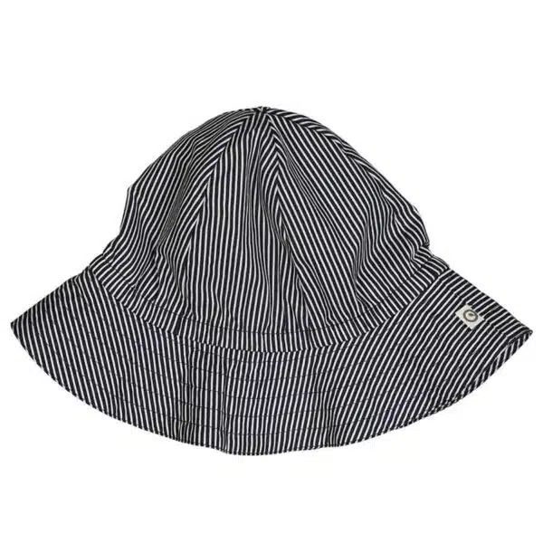 Müsli | Bøllehat baby, stribet mørkeblå