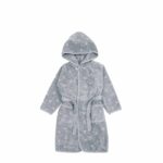 Müsli badekåbe støvet blå