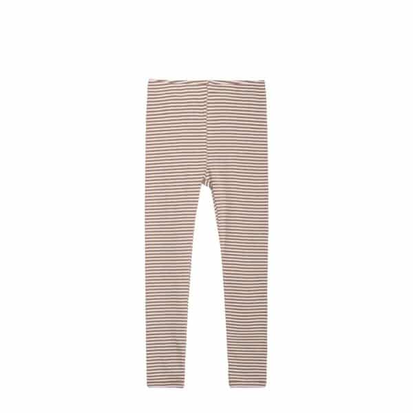 Serendipity boerne leggings brun stribet