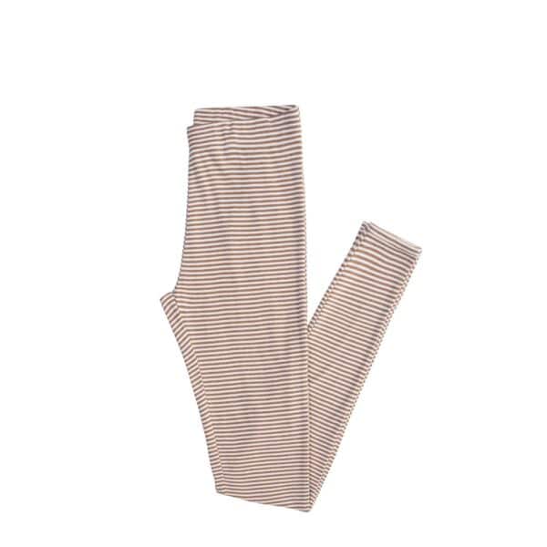 Serendipity leggings med striber brun