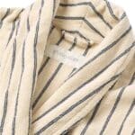Studio feder badekaabe stribet navy d