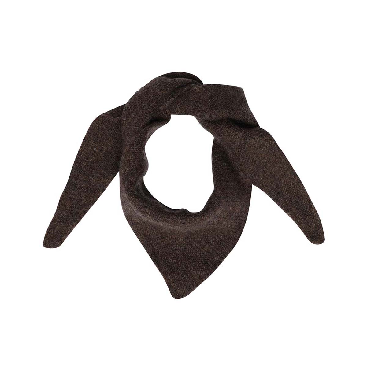 Frau | Cashmere tørklæde, mørkebrun